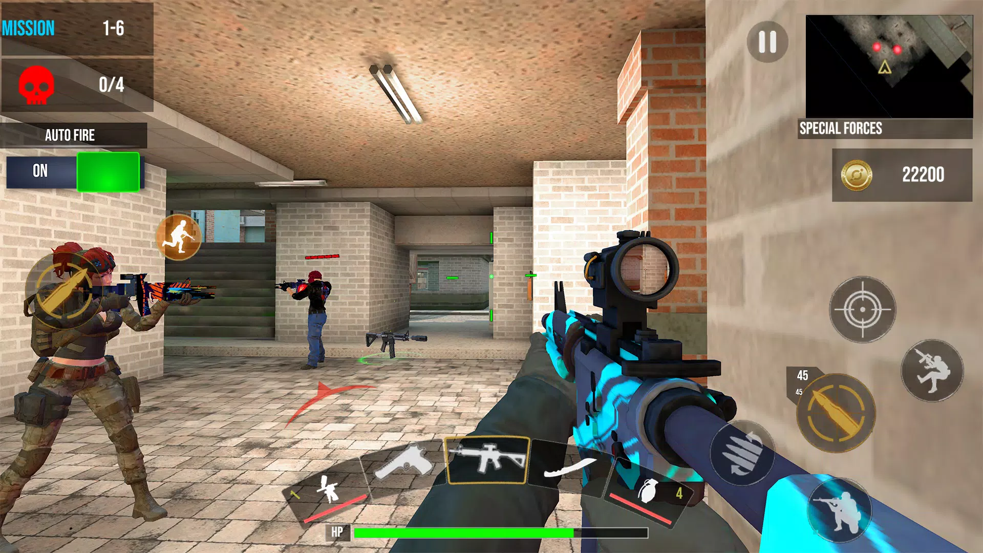 FPS Commando Strike 3D ภาพหน้าจอ 1