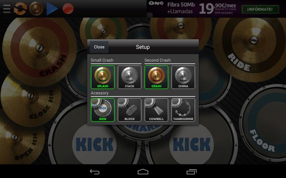 Real Drum: electronic drums Screenshot 0