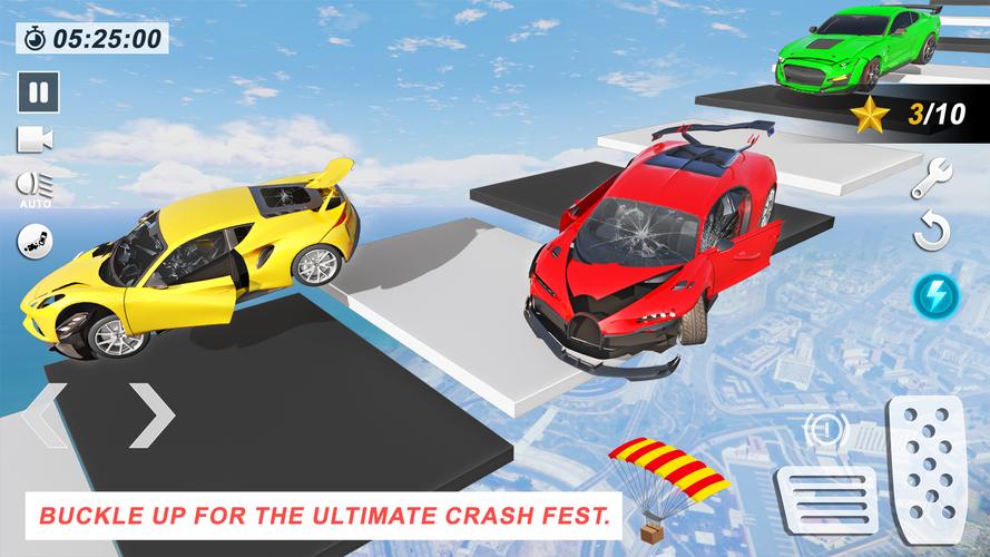 Car Crash Games Mega Car Games 螢幕截圖 3