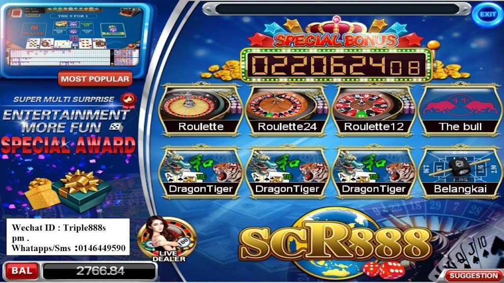 SCR888 LIVE 螢幕截圖 0
