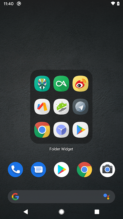 Folder Widget Mod Screenshot 0