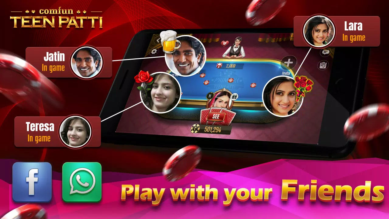 Teen Patti Comfun Card Online स्क्रीनशॉट 0