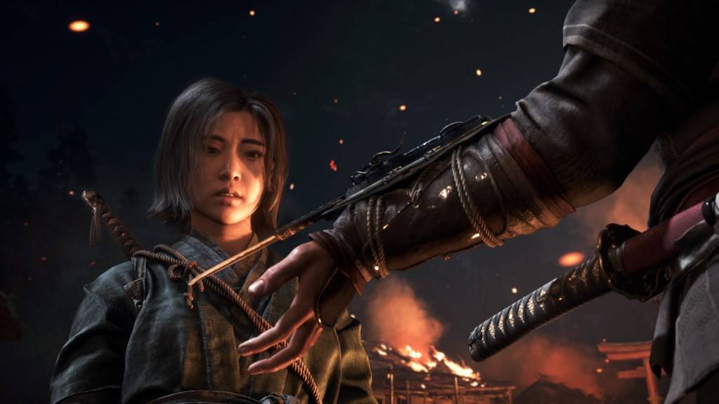 Naoe在刺客信條陰影中收到她隱藏的刀片，圖像通過Ubisoft