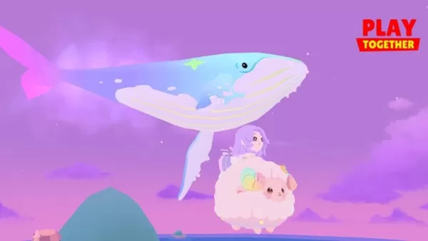 Play Together Adds Dreamland, a New Area with a Purple Sky and Shining Whales