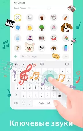 Clavier Emoji Facemoji&Thèmes Screenshot 2