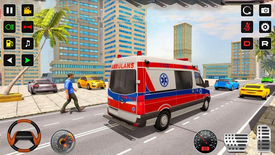 Police Rescue Ambulance Games Screenshot 2