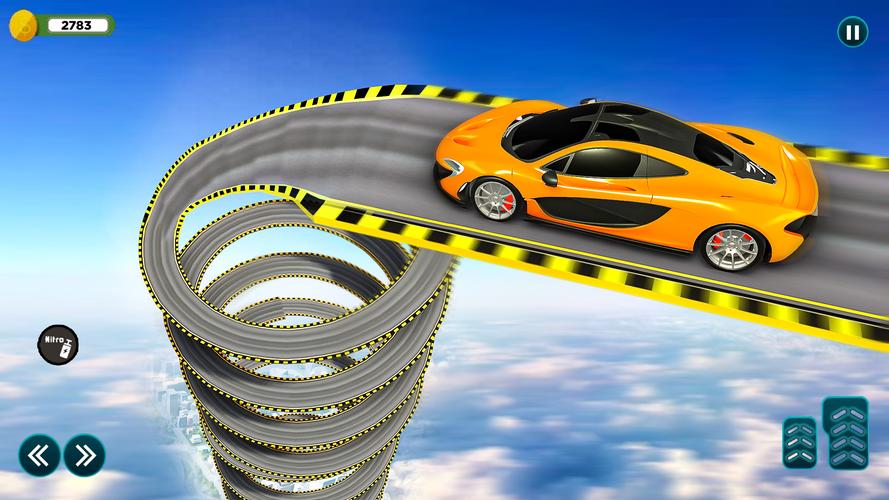 Stunt Car Race Simulator Games 螢幕截圖 0