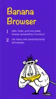 Banana Browser: Adblock, Secur স্ক্রিনশট 0