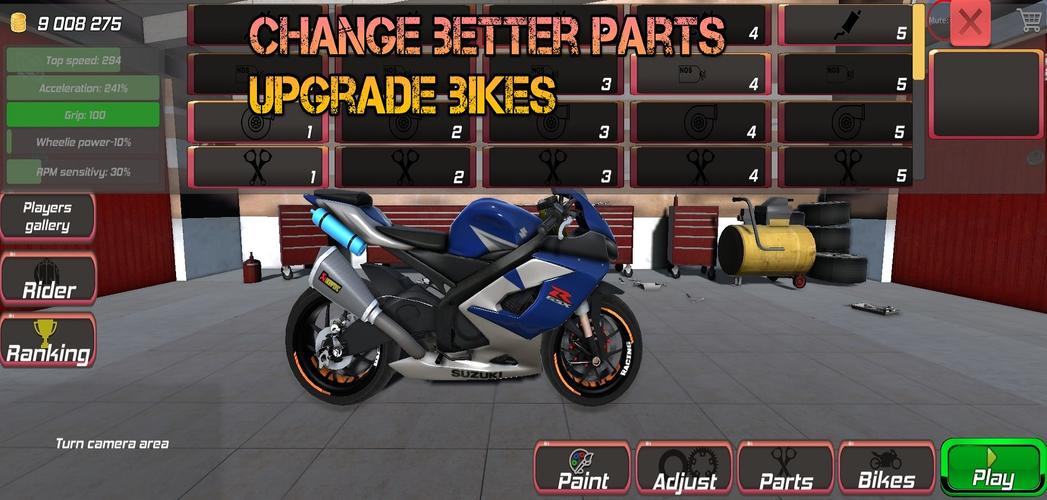 Drag Bikes 3 스크린샷 1