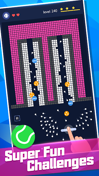 Break Bricks - Bricks Breaker Mod 螢幕截圖 3