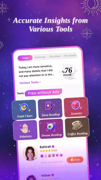 FalFal: Astrology, Tarot, Love Tangkapan skrin 0