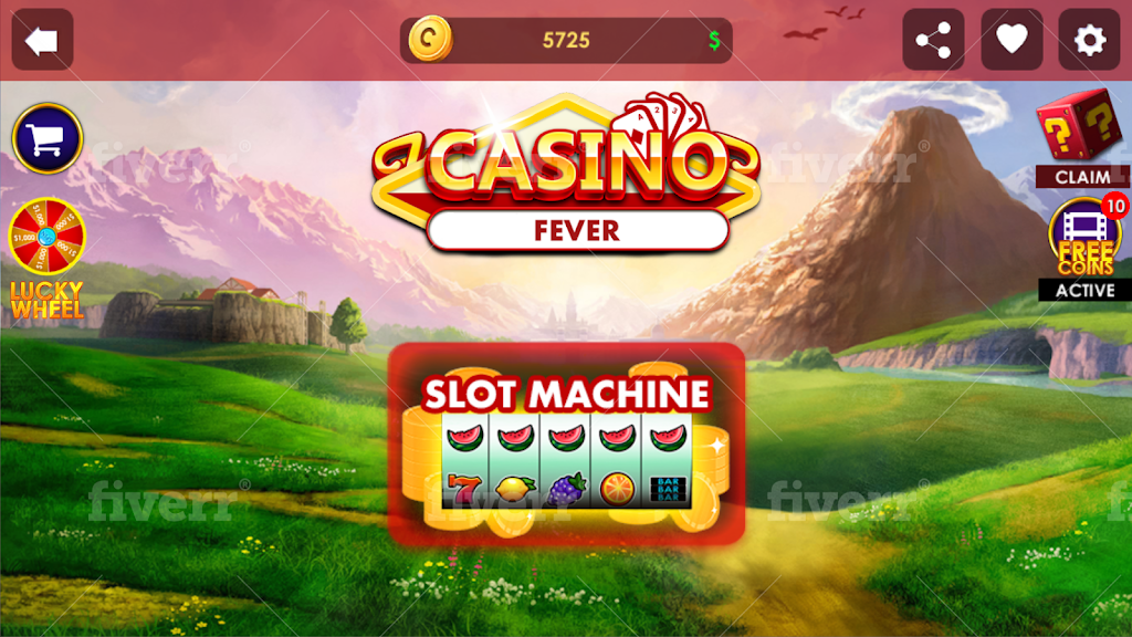 Casino slot fever Tangkapan skrin 0