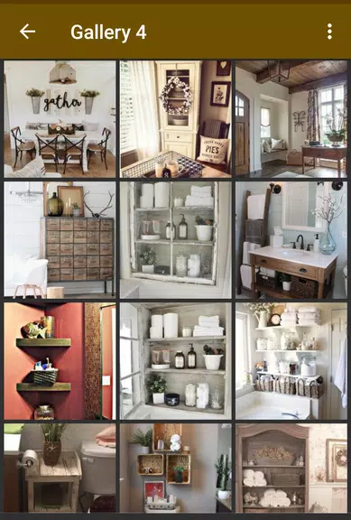 Country House Décor 螢幕截圖 1
