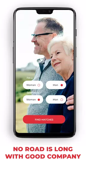 Senior Dating Sites - Meet Mature Local Singles スクリーンショット 0