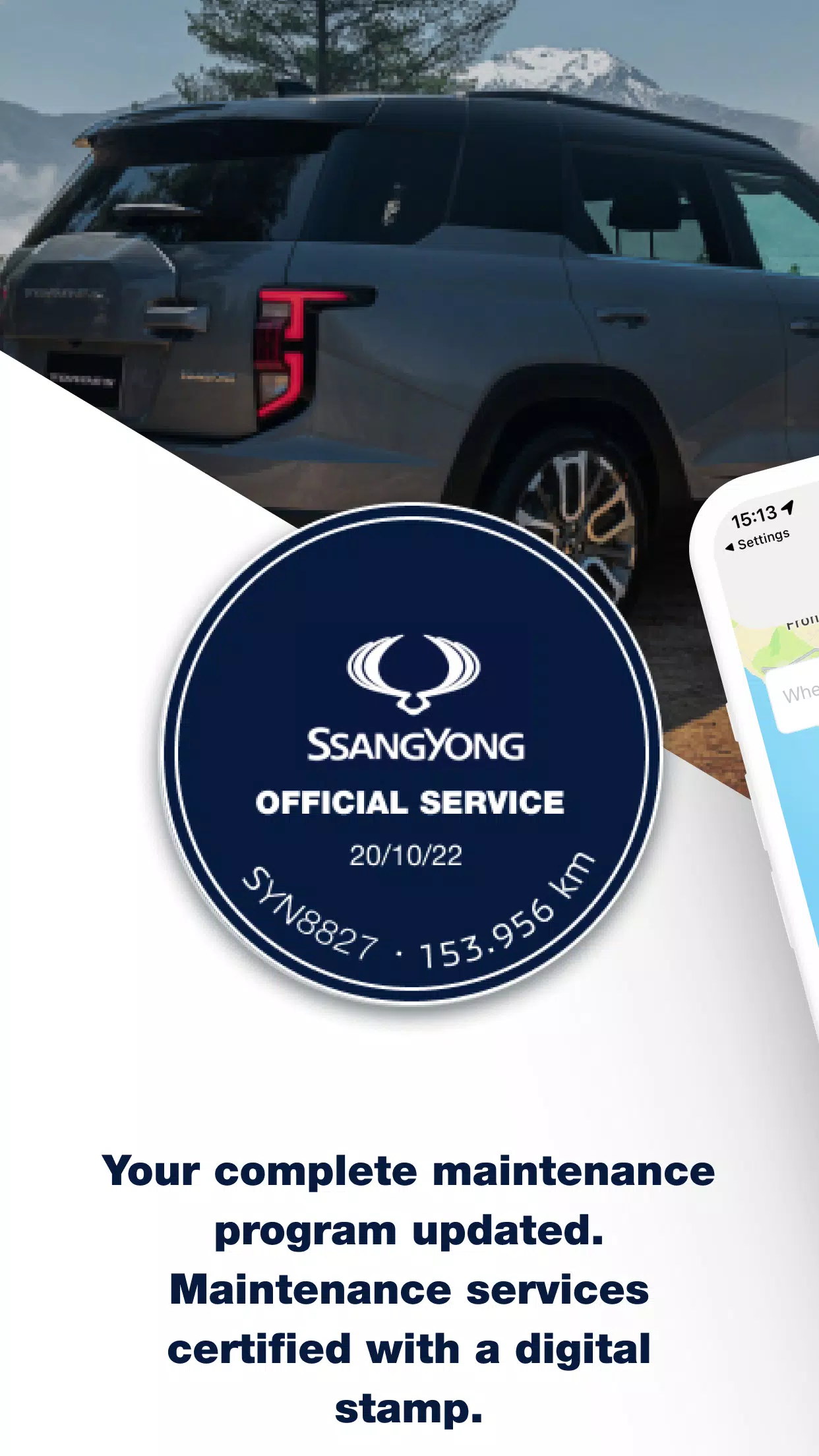 SsangYong App Captura de tela 2