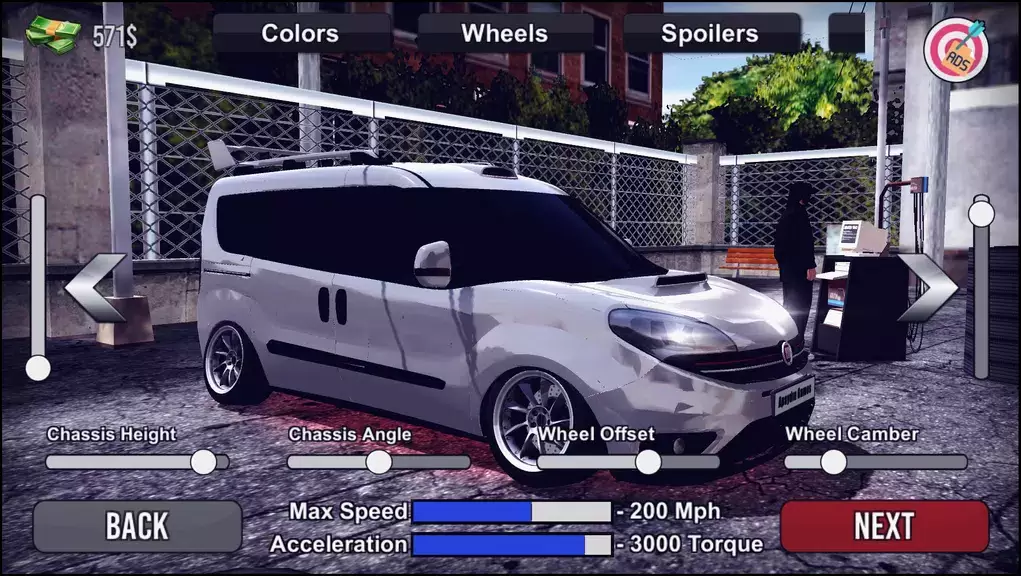 Doblo Drift Simulator Zrzut ekranu 1