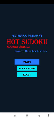 AnimAss - Sudoku Modern スクリーンショット 0