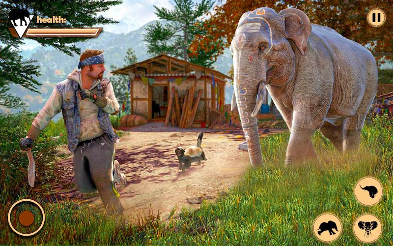 Elephant Simulator Animal Game应用截图第0张