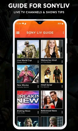SonyLiv - Live TV Shows, Cricket & Movies Guide स्क्रीनशॉट 2