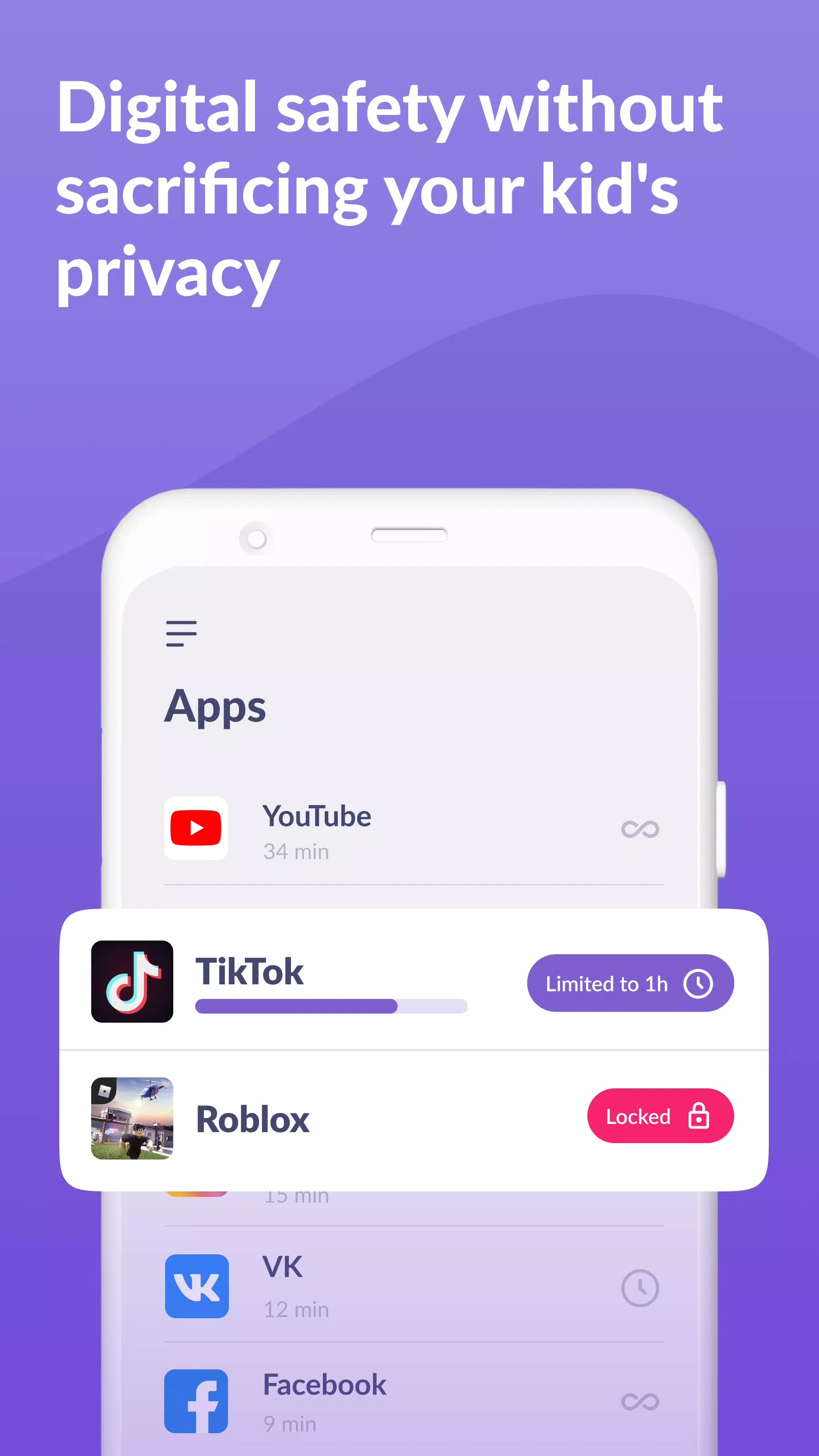 Kids360: Parental Control App 螢幕截圖 1