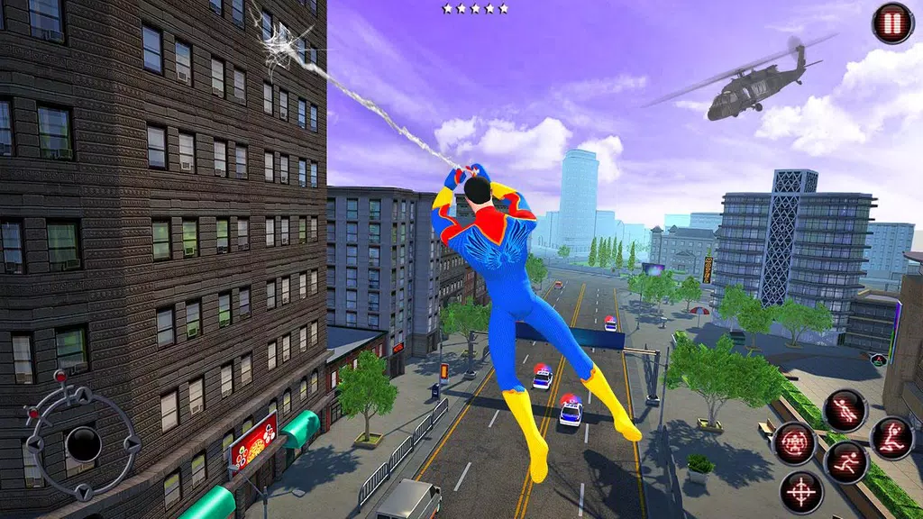 Rope Amazing Hero Crime City S 螢幕截圖 2