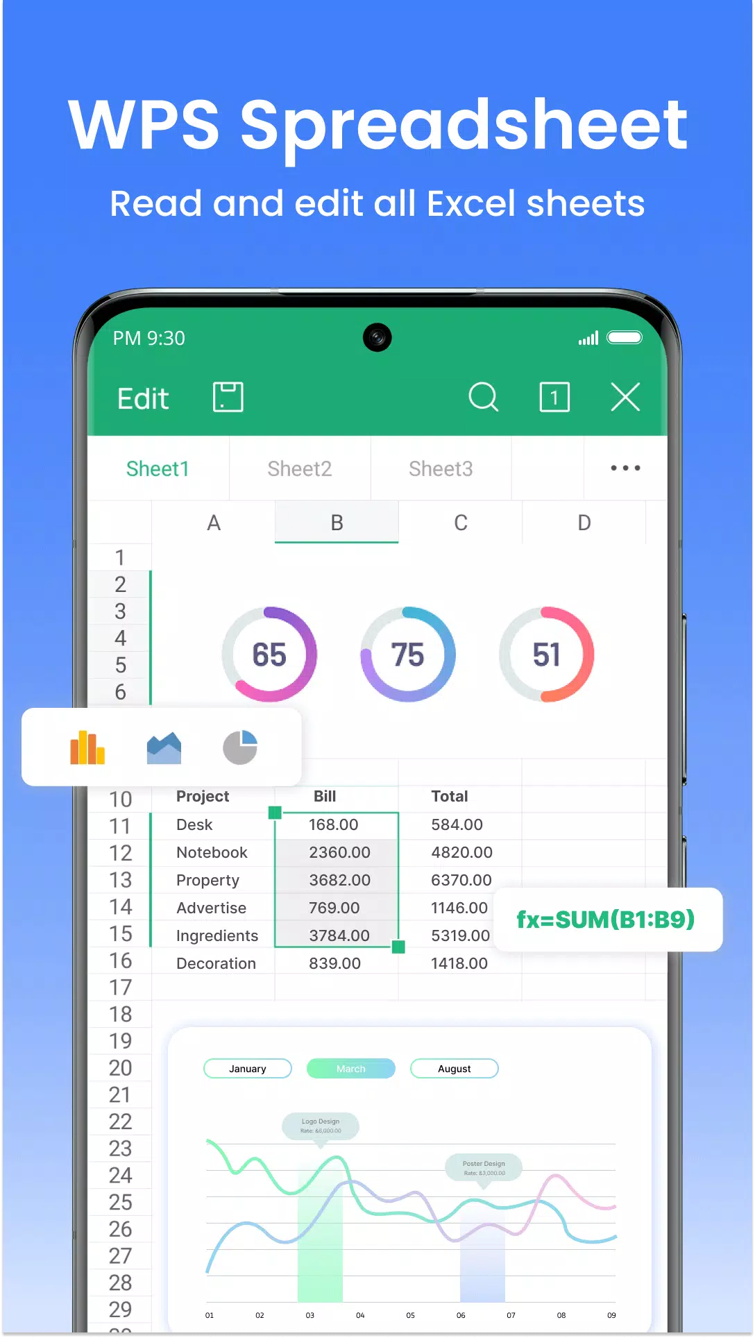 WPS Office Lite 螢幕截圖 3