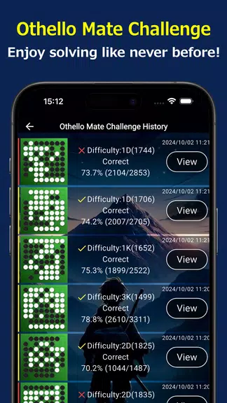 Othello Quest - Online Othello Скриншот 3