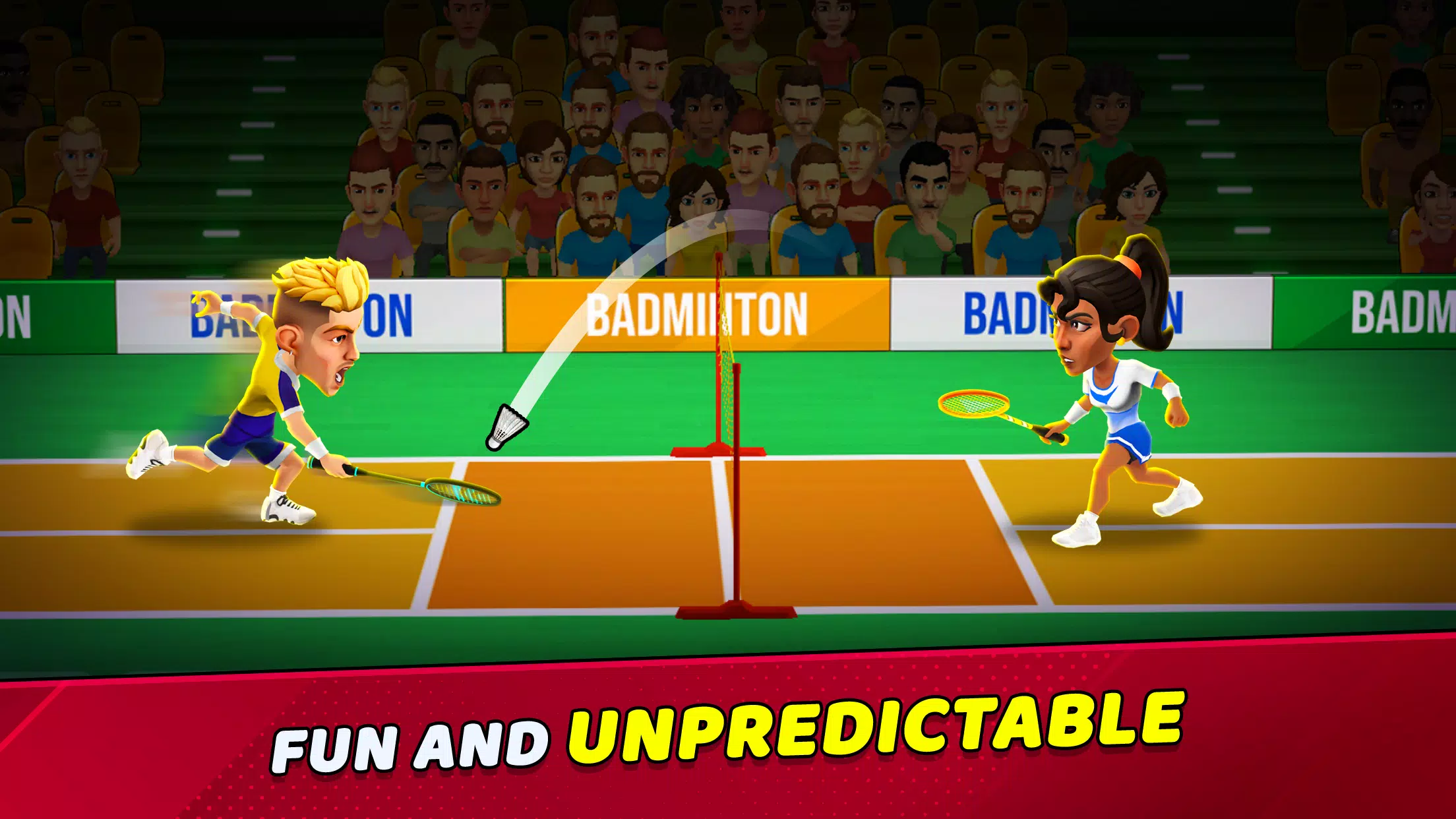 Badminton Clash 3D Ekran Görüntüsü 1