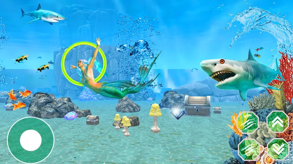 Mermaid Princess simulator 3D Screenshot 2