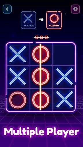 Tic Tac Toe - 2 Player XO 스크린샷 1