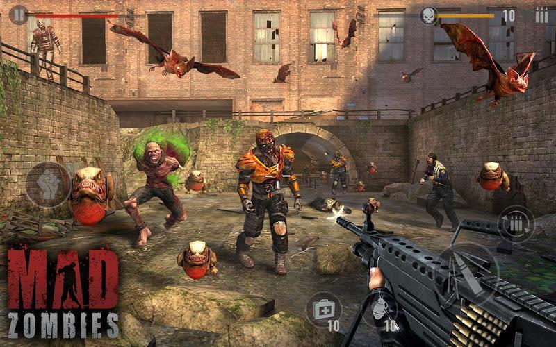 Zombie Spiele : Mad Zombies Screenshot 3