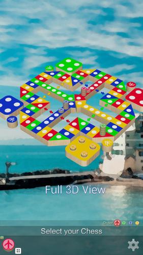 Aeroplane Chess 3D - Ludo Game 螢幕截圖 1