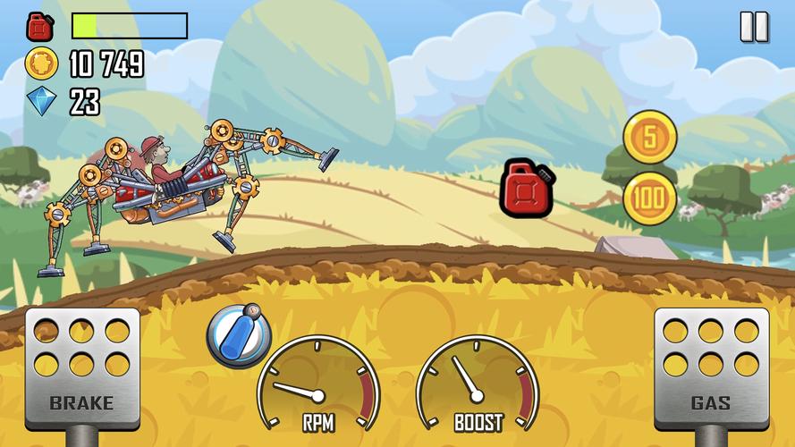 Schermata Hill Climb Racing 1