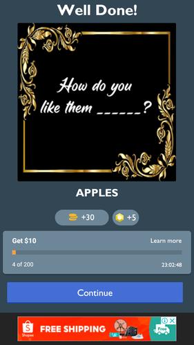 Fill in the Blank Word Quiz Ekran Görüntüsü 2