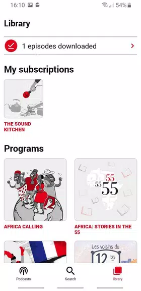 RFI Pure Radio - Podcasts 스크린샷 2