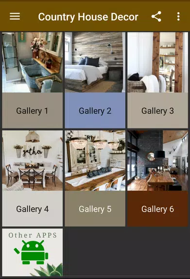 Country House Décor 螢幕截圖 0