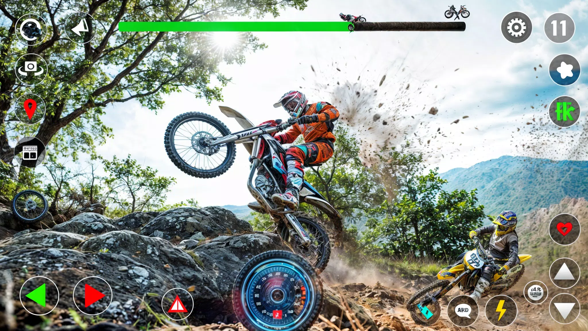 Motocross Dirt Bike Racing 3D স্ক্রিনশট 1