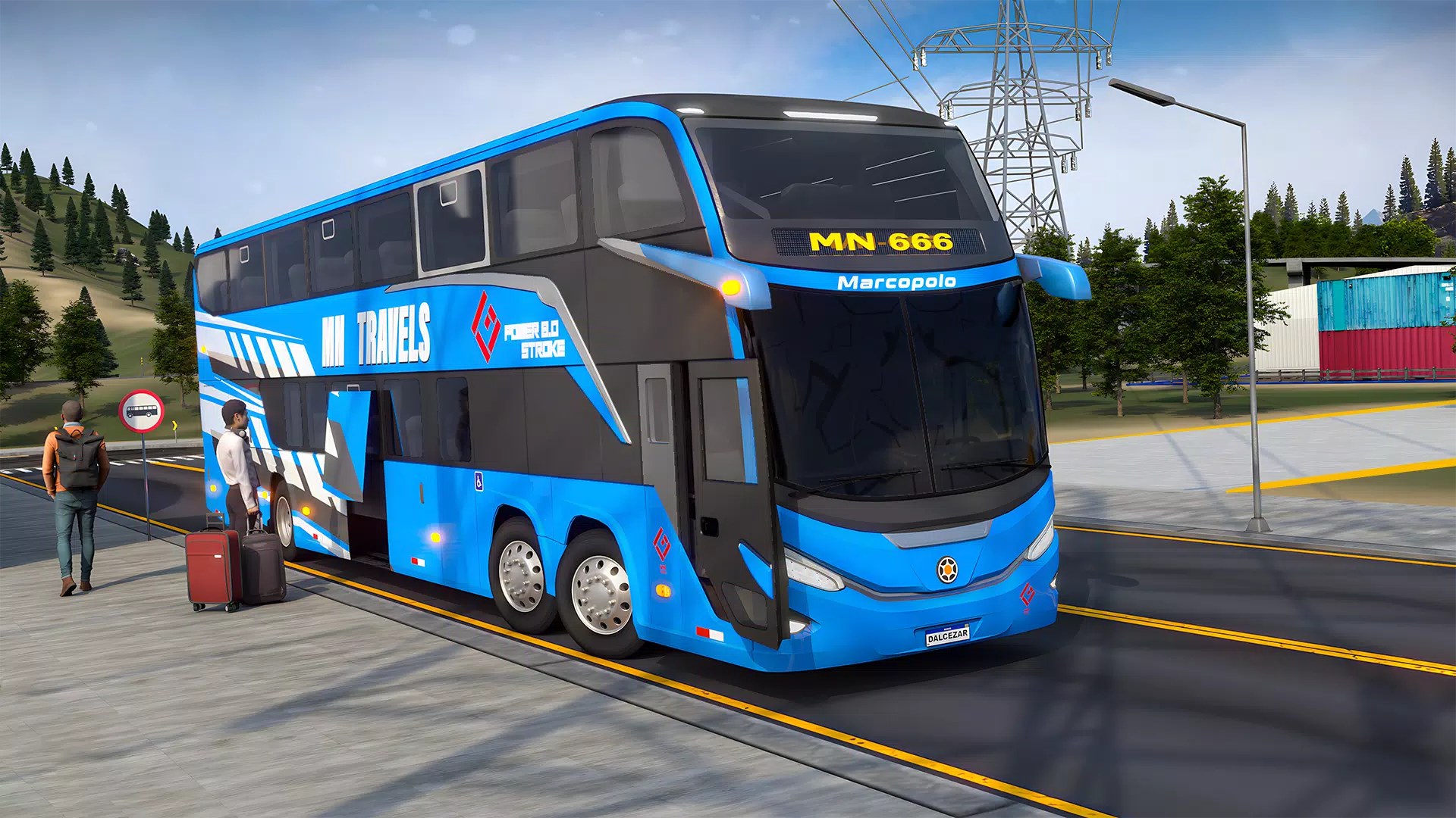 Bus Coach Simulator: City Bus Schermafbeelding 3