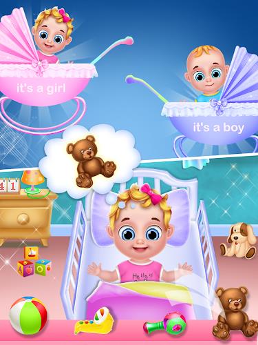 Mom & Newborn Baby Shower Game Captura de tela 2