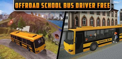 Offroad School Bus Driver Game Ảnh chụp màn hình 0