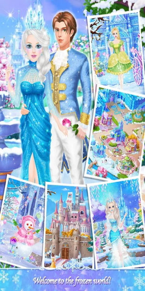 Princess Salon: Frozen Party Mod