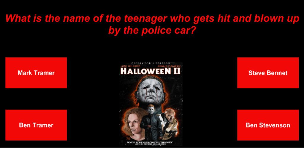 Michael Myers Halloween Trivia Capture d'écran 2