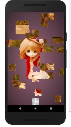 Cute Dolls Jigsaw Slide Puzzle 스크린샷 0