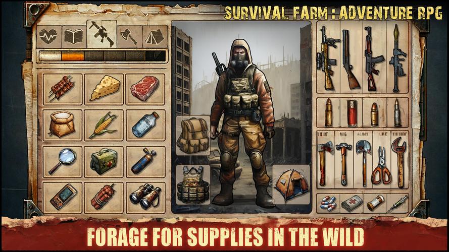 Survival Farm: Adventure RPG Tangkapan skrin 3