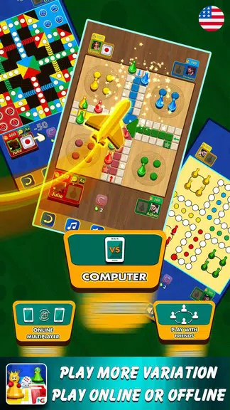 Ludo: Dice Board Games 螢幕截圖 1
