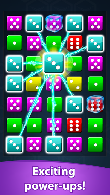 Dice Match Line Puzzle Games Screenshot 1