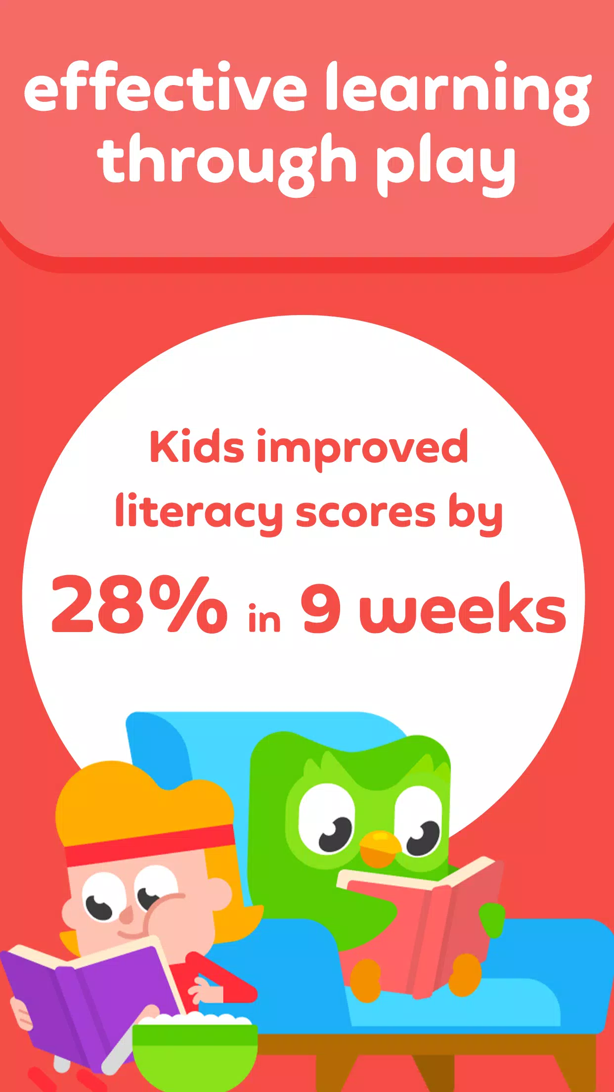 Learn to Read - Duolingo ABC Скриншот 1