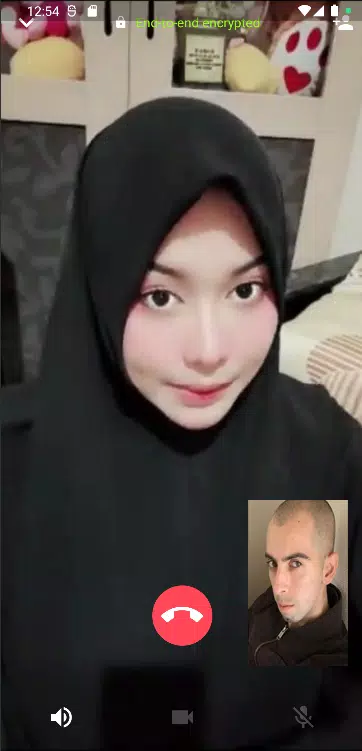 Fake Video Call Ukhti Cantik Captura de tela 1