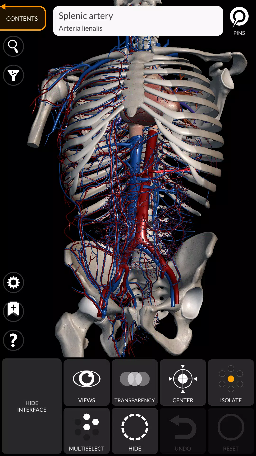Anatomy 3D Atlas 螢幕截圖 1