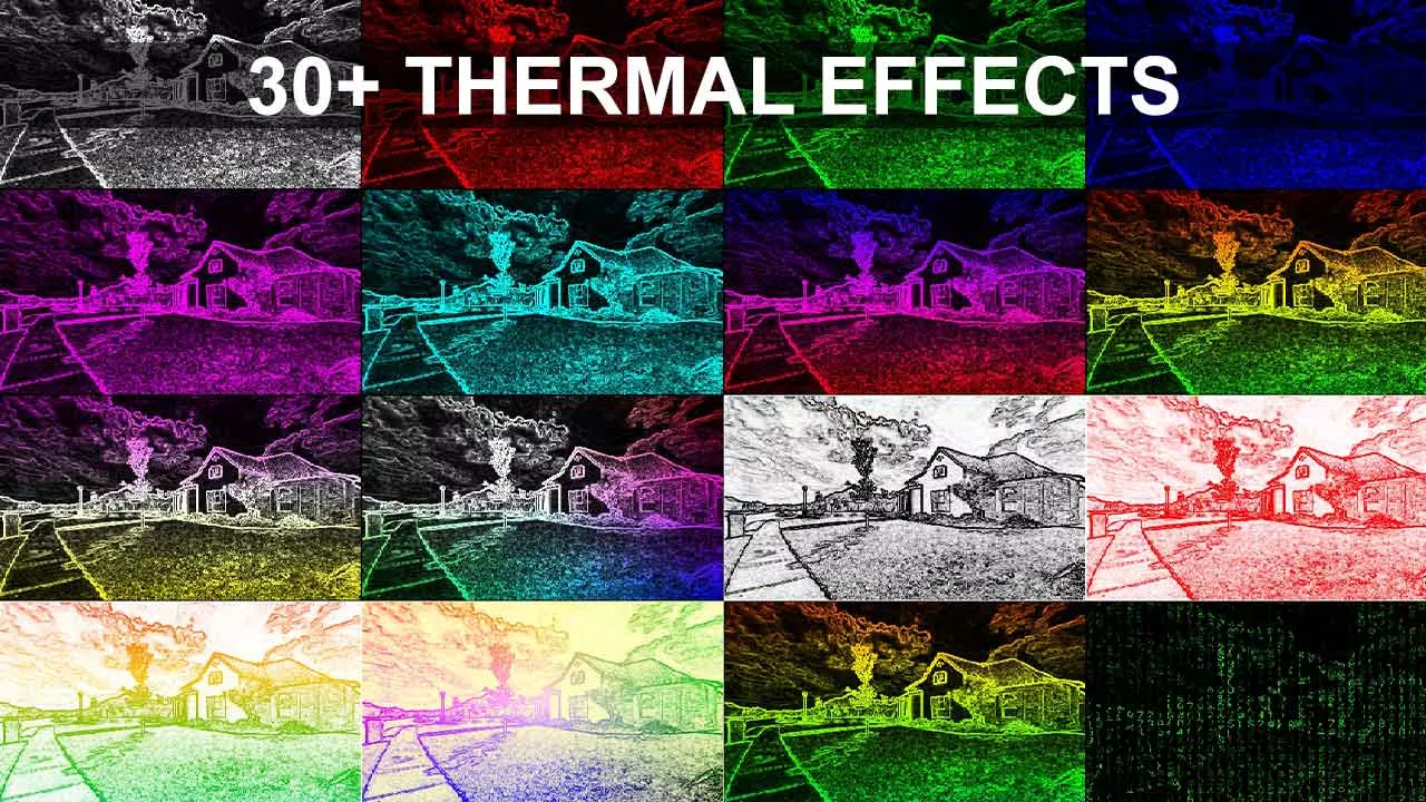 Schermata Low Light Cam Thermal Effects 3